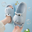 Kids Dinosaur Slippers Wholesale Summer Cartoon Parent Child Outdoor Home EVA Sandals Women Men Kids Cute Slippers Baby Shoes